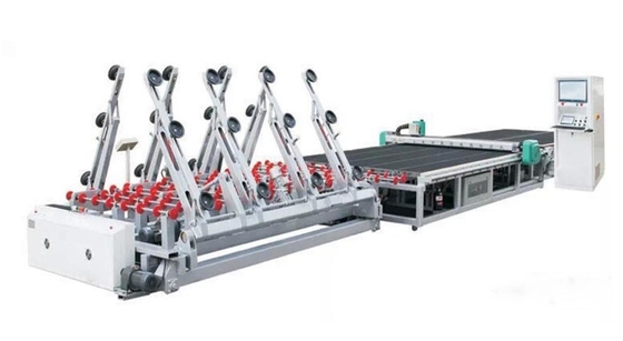 China De gestalte gegeven Glascnc Macht die van de Glassnijdenmachine 16KW 4200x2800mm Glas snijden leverancier