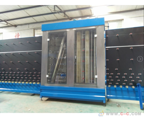 China De industriële Machines die van de het Glasverwerking van de Glaswasmachine met Drie Paren Borstel wassen leverancier